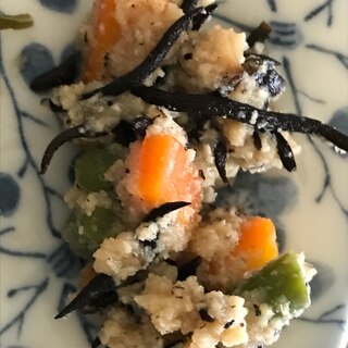 卯の花とひじきの炒り煮